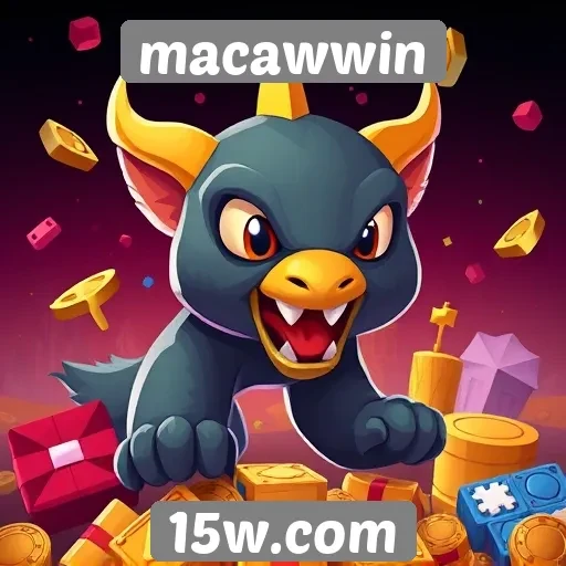 Variedade de jogos disponíveis no macawwin