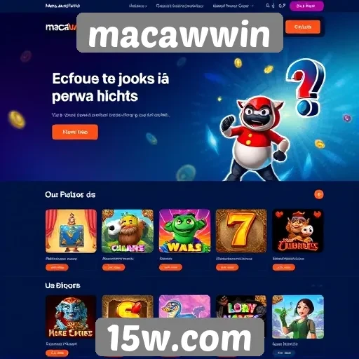 Novo layout do site macawwin melhora experiência do usuário